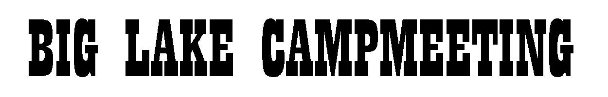 Big Lake Campmeeting Logo